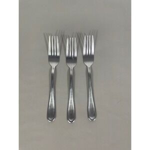 Cambridge Stainless Steel‎ Forks 3pc Flatware Shiny 7 3/4"